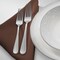 Lann's Linens Set of 12 Cloth Dinner Napkins, 20-inch Polyester Napkins, Washable and Reusable Fabric for Weddings, Hotels, Restaurants
